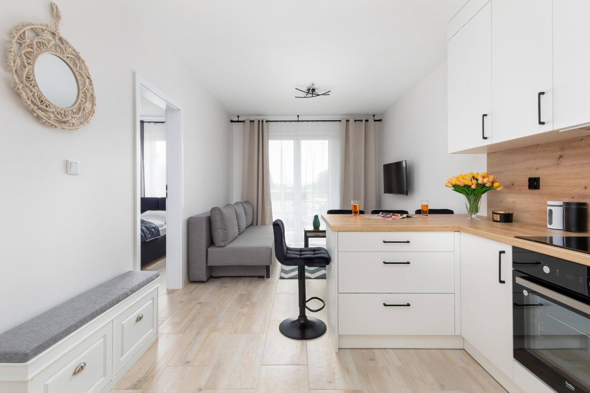 Sunny Apartments With Parking & Balcony Luzycka By Noclegi Renters Swinoujscie Kültér fotó