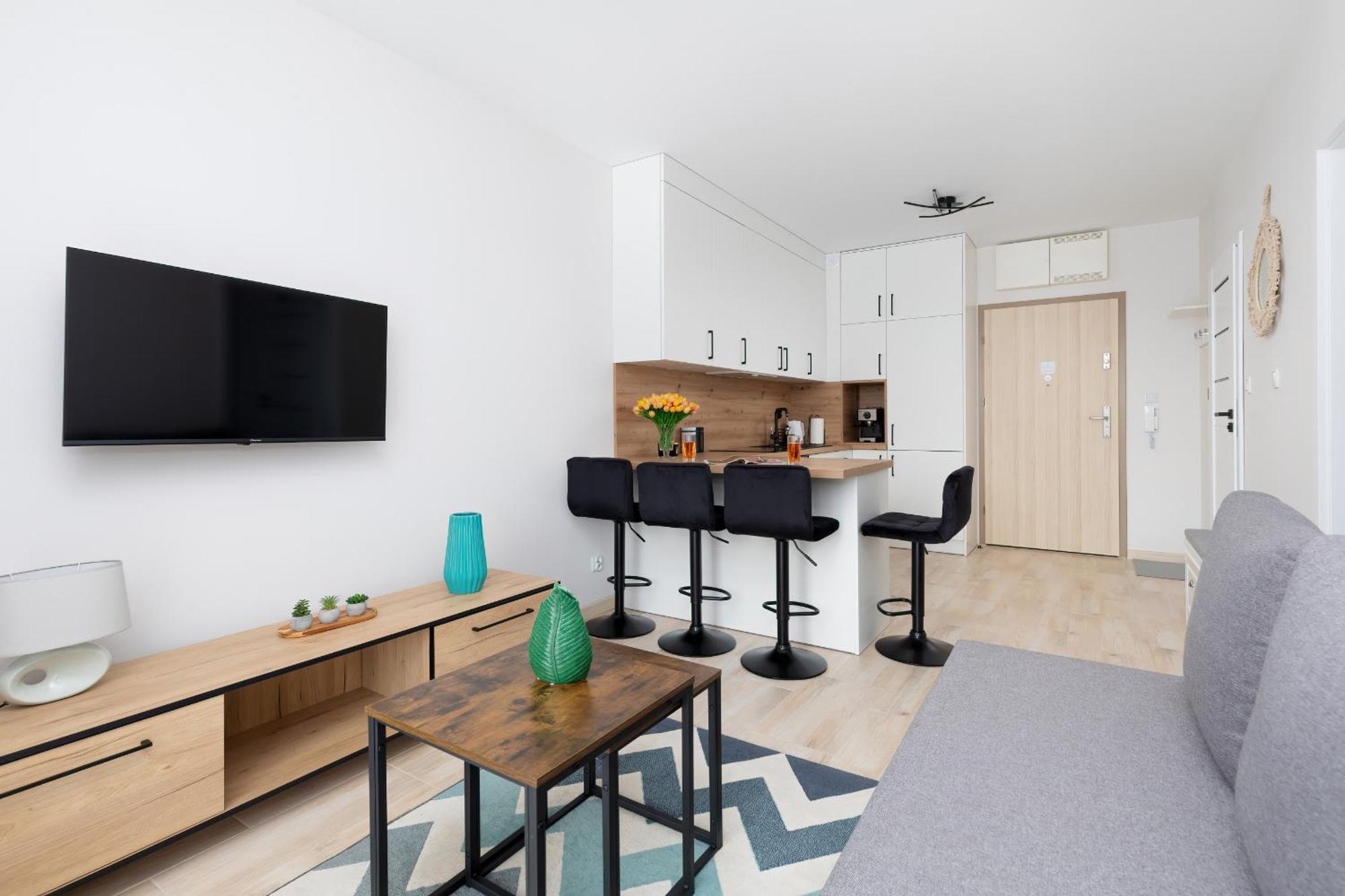 Sunny Apartments With Parking & Balcony Luzycka By Noclegi Renters Swinoujscie Kültér fotó